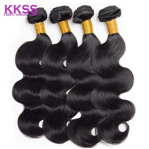 9A peruvian virgin 100% Human Hair weave body wave
