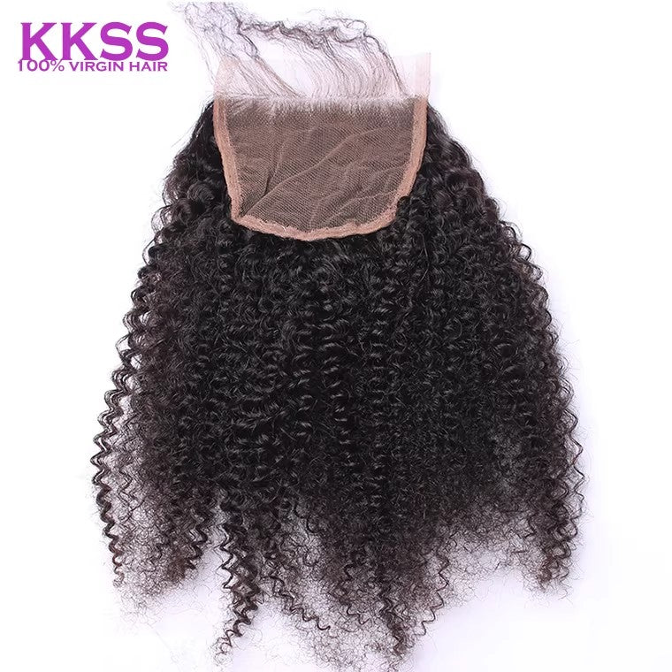 9A Peruvian Virgin hair afro curly Human Hair